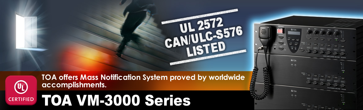 The World’s First Audio Manufacturer to Meet Both UL 2572 and CAN/ULC-S576 Mass Notification Standards