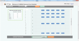 N-8000SCHED (Main page: Bottom section)